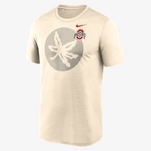 Ohio State Campus Legend Shadow Logo Men's Nike Dri-FIT College T-Shirt