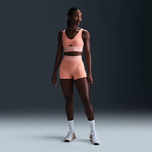 Shorts de ciclismo de tiro alto de 8 cm para mujer Nike Pro Sculpt