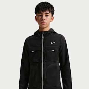 Nike Sportswear City Utility Older Kids' Full-Zip Hoodie