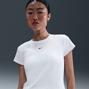 Nike Sportswear Women's Tight Ribbed Short-Sleeve T-Shirt