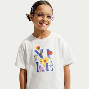 Playera cuadrada para niños talla grande Nike Sportswear