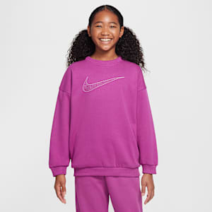 Nike Sportswear Club Fleece Older Kids' (Girls') Oversized Sweatshirt