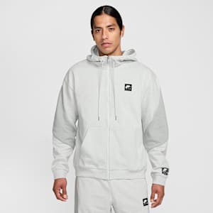Sudadera con gorro de tejido Fleece y cierre completo para hombre Nike Air 