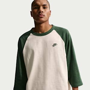 Nike Sportswear Club Men's 3/4-Sleeve Raglan Top