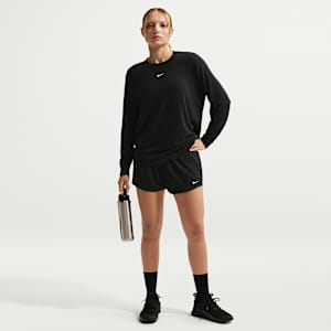 Nike One Women's Dri-FIT Mid-Rise 8cm (approx.) Brief-Lined Shorts