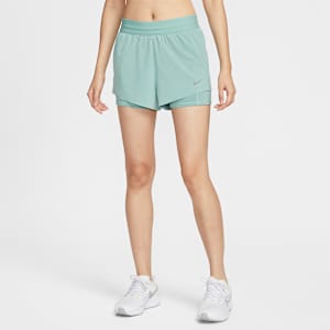 ナイキ スウィフト ウィメンズ Dri-FIT ミッドライズ 2イン1 ランニングショートパンツ