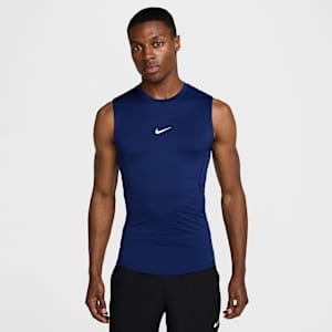 Playera de fitness ajustada sin mangas Dri-FIT para hombre Nike Pro
