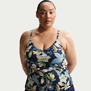 Nike Swim Women's V-Neck Tankini (Plus Size)