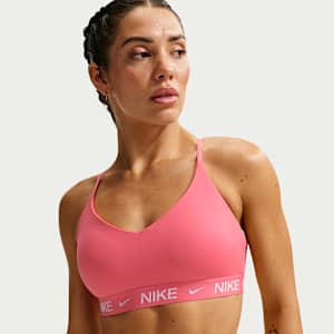 Bra deportivo ajustable con almohadillas para mujer Nike Indy Light Support