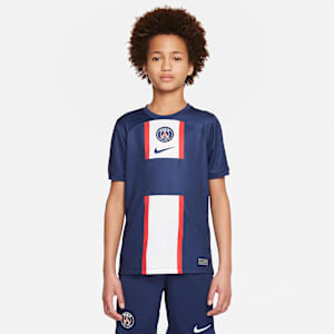 Paris Saint-Germain 2022/23 Stadium Home Older Kids' Nike Dri-FIT Football Shirt