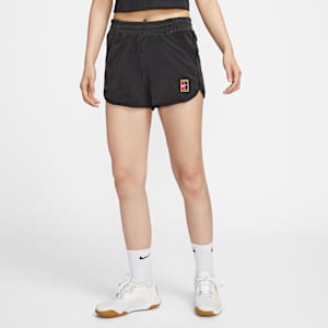 NikeCourt Heritage Women's Mid-Rise French Terry Tennis Shorts