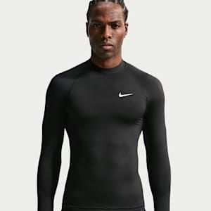 Nike Swim Whitewater Essential Men's Dri-FIT UV Long Sleeve Rashguard Top