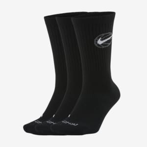 Nike Everyday Crew Basketball Socks (3 Pairs)