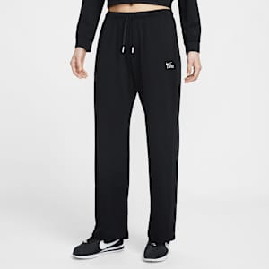 Nike Sportswear Chill Knit 女款中腰輕盈開放式褲腳長褲