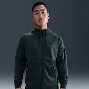 Haut de fitness à zip Therma-FIT Nike Therma pour homme