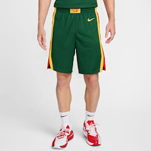 Lithuania Limited Road Men's Nike Basketball Shorts