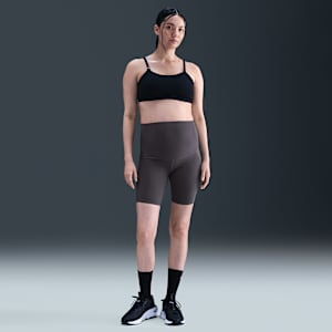 Nike (M) One Women's Dri-FIT High-Waisted 20.5cm (approx.) Biker Shorts With Pockets (Maternity)