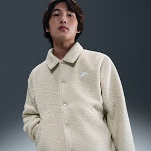 ナイキ スポーツウェア クラブ メンズ ハイパイル フリース コーチ ジャケット