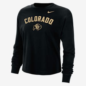 Colorado Women's Nike College Long-Sleeve Boxy T-Shirt