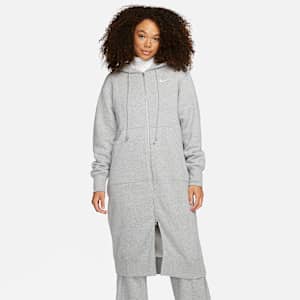 Sudadera con gorro con cierre completo larga oversized para mujer Nike Sportswear Phoenix Fleece