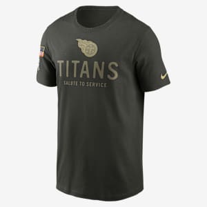 Tennessee Titans Salute to Service Sideline Primary Edge Men's Nike Dri-FIT NFL T-Shirt