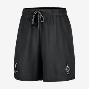 Shorts Nike de tejido Fleece de la WNBA de 15 cm para mujer Las Vegas Aces