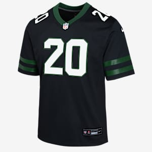 Jersey Nike de la NFL Game para niños talla grande Breece Hall New York Jets