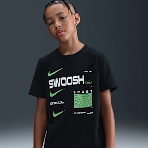 Playera para niños talla grande Nike Sportswear