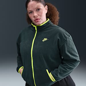 Nike Sportswear Club Fleece Women's Loose Cozy Track Jacket (Plus Size)