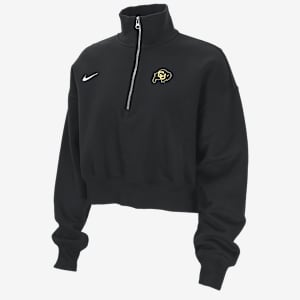 Colorado Phoenix Fleece Women's Nike College Cropped 1/4-Zip Top
