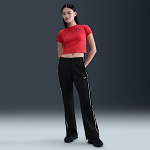 나이키 스포츠웨어 윈드러너 여성 슬림 미드라이즈 니트 팬츠