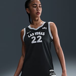 เสื้อแข่ง Nike Dri-FIT WNBA Victory A'ja Wilson Las Vegas Aces
