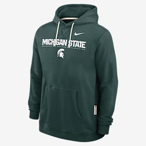 Michigan State Sideline Men's Nike Dri-FIT College Pullover Hoodie