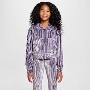 ナイキ スポーツウェア ジュニア (ガールズ) フルジップ リブパーカー