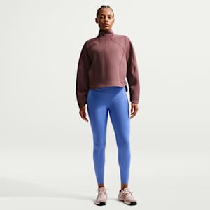 Leggings de cintura alta sin costura delantera de 7/8 para mujer Nike Universa