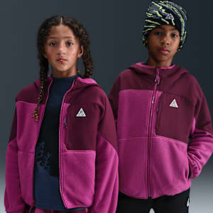 Nike ACG "Wolf Tree" Big Kid's Polartec® Full-Zip Hoodie