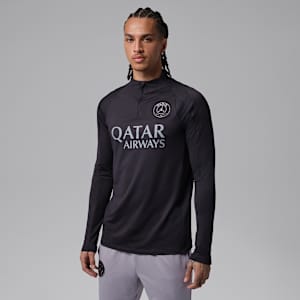 Paris Saint-Germain Strike Fourth Jordan Dri-FIT-fodboldtræningstrøje til mænd