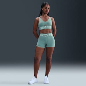 Shorts de ciclismo de tiro alto de 8 cm para mujer Nike Pro Sculpt