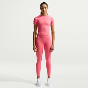 Nike Universa Women's High-Waisted 7/8 Leggings with No Front Seam
