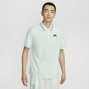 Nike SB 男款 Dri-FIT ADV 短袖滑板有領衫