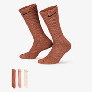 Nike Everyday Plus Cushioned Training Crew Socks (3 Pairs)