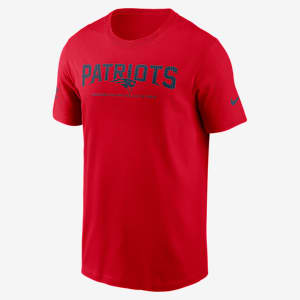 New England Patriots Sideline Team Issue Men's Nike Dri-FIT NFL T-Shirt