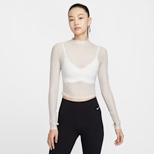 ナイキ ゼンビー ウィメンズ Dri-FIT ロングスリーブ シアー トップ