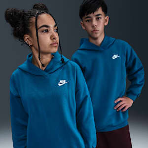 Nike Sportswear Club Fleece Big Kids' Oversized Pullover Hoodie