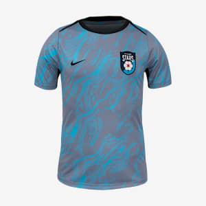 Playera de manga corta Nike de la NWSL para antes del partido para hombre Chicago Stars FC 2025