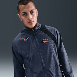 Inter Milan Men's Nike Football Total 90 Football Tracksuit Jacket