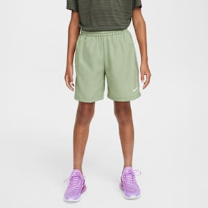 กางเกงเทรนนิ่งขาสั้น Dri-FIT เด็กโต Nike Multi