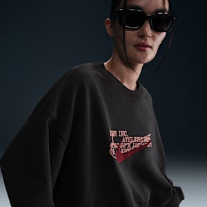 Nike Sportswear Phoenix Fleece Women's Over-Oversized Crew-Neck French Terry Sweatshirt