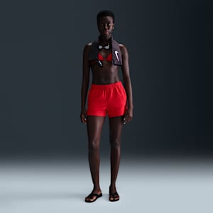 Nike Swim Swoosh Link Women's Terry Cover-Up Shorts