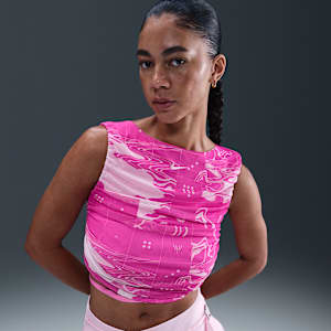 Camiseta de tirantes cropped para mujer Serena Williams Design Crew